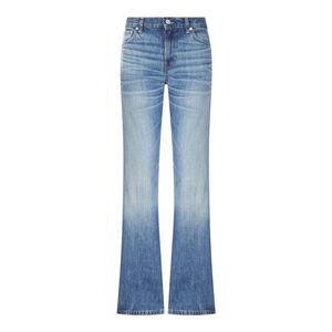 Haikure Women Medium Wash Denim Flare Jeans